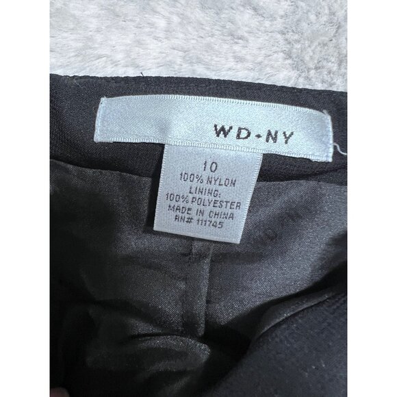 WD NY lined boho western embroidered flower print skirt women size 10 - Picture 2 of 5